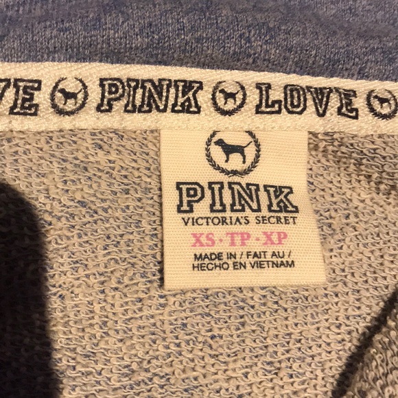 Hand crafted * Cropped Half Zip Sweatshirt - Picture 7 of 12